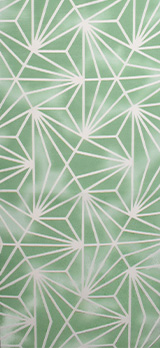 変り麻型［カワリアサカタ］・グリーン濃淡