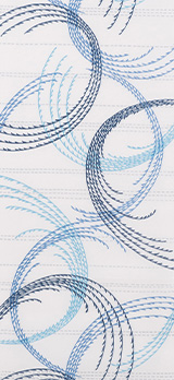 風穂［カゼホ］・白地紺ブルー