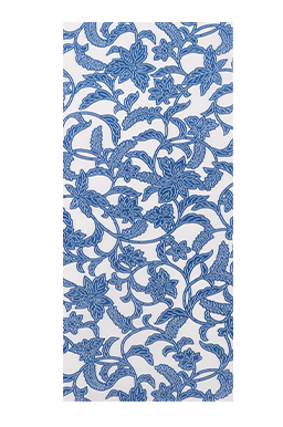 正倉院唐草［ショウソウインカラクサ］・紺