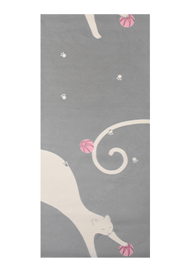 伸びネコ［ノビネコ］・グレイ