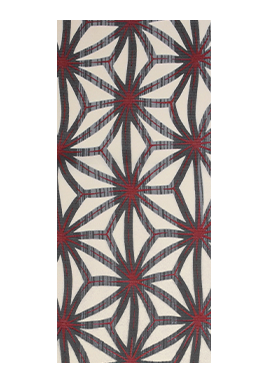 星麻型［ホシアサカタ］・赤黒